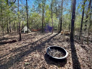 ** TENT & HAMMOCK NOT INCLUDED ** but are available for rent or purchase!