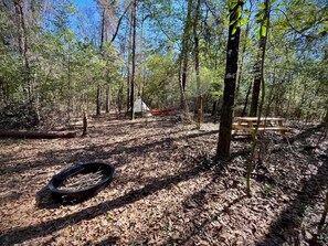 ** TENT & HAMMOCK NOT INCLUDED ** but are available for rent or purchase!