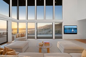 A living space designed to frame every sunset in style.