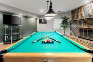 Level up your game nights with a stylish pool table that’s perfect for all ages.