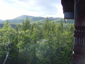 Blick von der Unterkunft