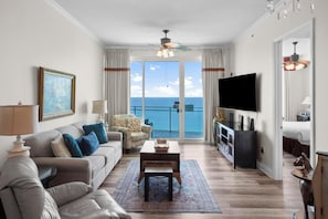 Living Area with Balcony