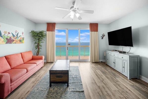 Living Area with Balcony