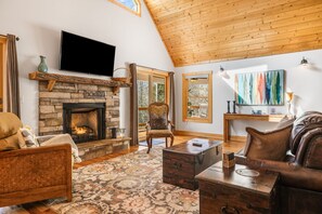Cozy Gas Fireplaces At Each Home