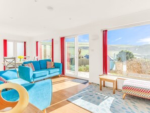 Beach House Countryside View From Living Area