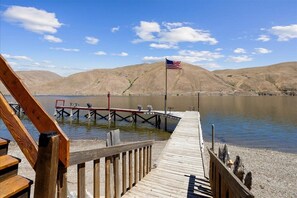 Catch bass, trout, and sturgeon right from your private dock! Enjoy the view!