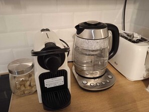 Kaffe och/eller kaffebryggare