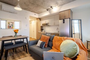 Bright and inviting layout with stylish finishe