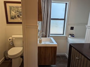 Upstairs bedroom half bath