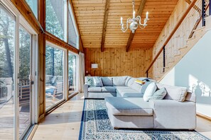 Mad river ski chalet lr sectional