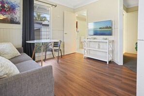 Lounge, dining and pull out sofa