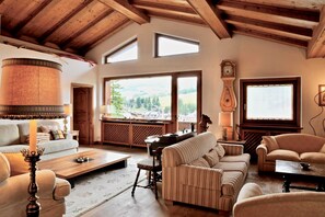 Living room in daylight