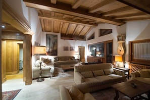 Living room by night