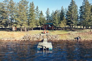 view from lake