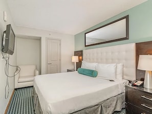 Enjoy the Comfort of a King Bed in Your Room