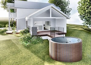 The Canopy deck and plunge pool