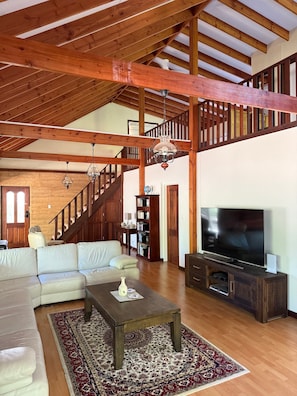 Lounge Room showing the loft area