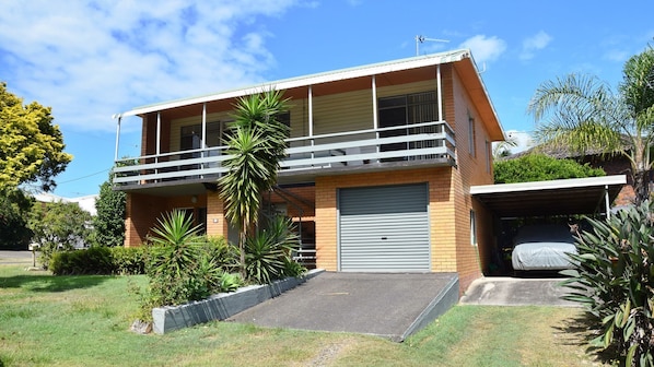 External view of the property.