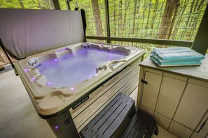 Bubbelpool inomhus