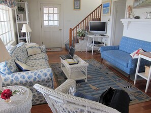 Large picture in the living room.