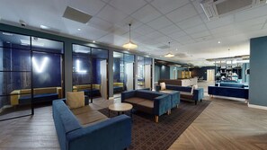 Sala de estar en el lobby