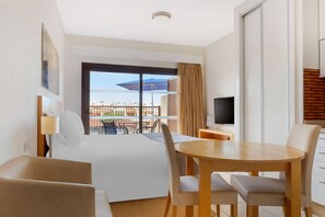 Find comfort in our chic and cozy living space.