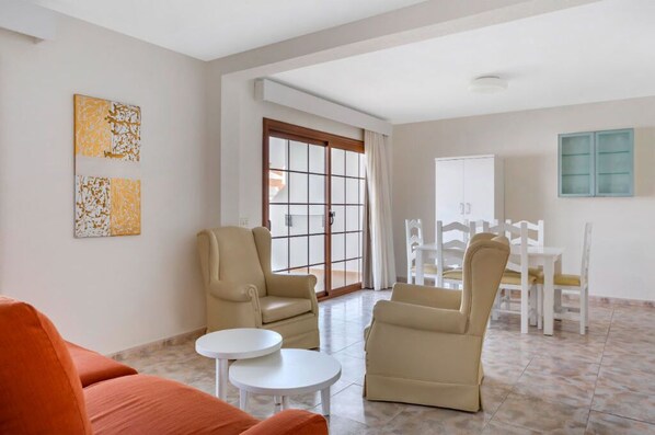 Comfortable living space with plush seating and a homely feel.