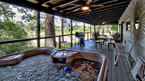 Hot Tub view