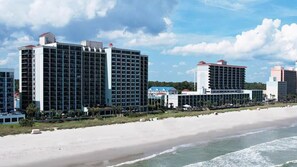 Beachfront resort paradise