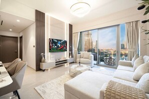 Pure stylish aesthetics will surround you in this elegant space.