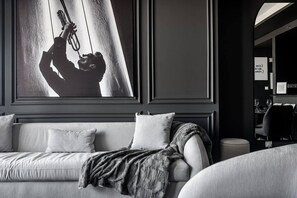Pure stylish aesthetics will surround you in this elegant space.