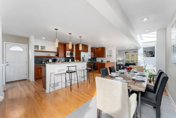 Welcome to the Denver Escape. A beautiful, large 3 bedroom home in the heart of Denver