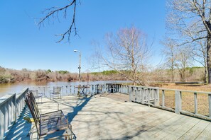 Exterior | Single-Story Home | Lake Access