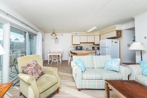 Salty Sands II 301-2 Living Room - Dining Room - Kitchen