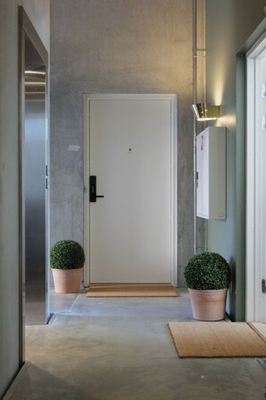 Interior entrance