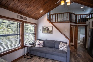 Cozy seating in the living room