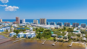 Sailhouse is a 4 bedroom, 3 bath, pet-friendly, duplex home