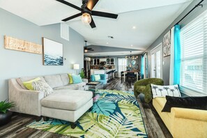 Plenty of comfortable seating spots for everyone