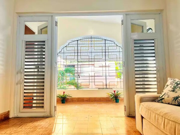 Relaxing patio perfect for experiencing the beautiful Puerto Rico weather