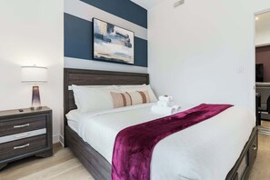 King Bedroom with Fresh Linens