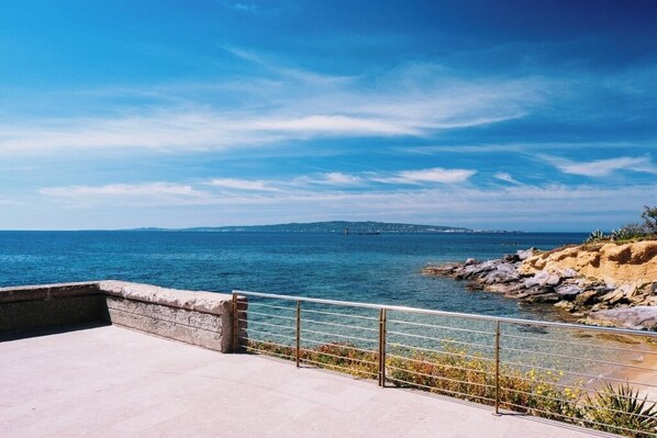 Vue depuis l’hébergement