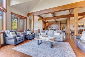 Large Living Room perfect for entertaining, plus second living room downstairs!