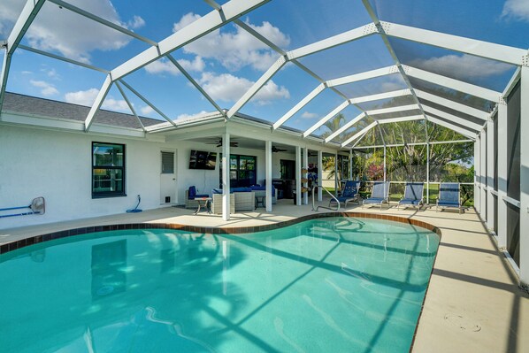 Cape Coral Vacation Rental | 3BR | 2BA | 1,571 Sq Ft | Step-Free Entry