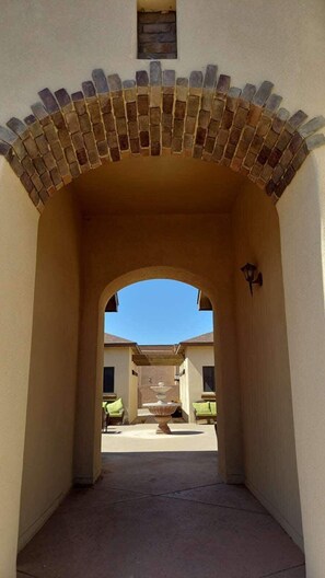 Entrance to Patio Area