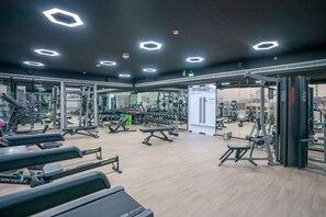 A well-equipped gym designed for your fitness and wellness needs.