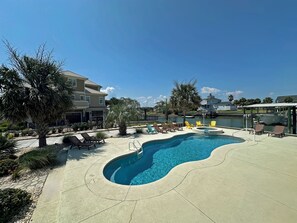 Spend the day relaxing by the pool.
