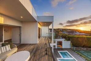 Glass Balcony I This elevated perspective creates a serene setting for morning coffee or evening relaxation, where you can soak in the beauty of your surroundings. 