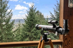 Vue depuis l’hébergement