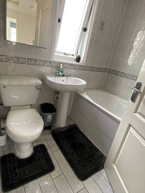 Bathroom with new Walk In Shower