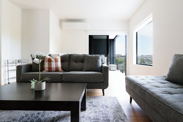 Chic Living with Balcony & Comfort
